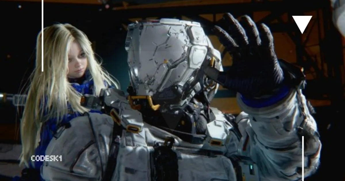 Tangkapan Layar dari game Pragmata